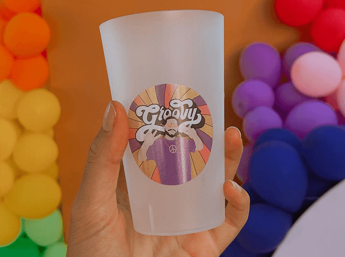 Gobelets d'anniversaire personnalisables - Make Your Cup