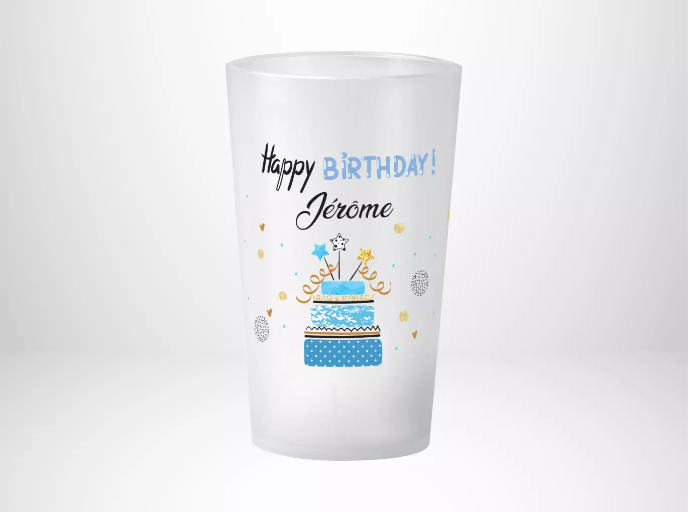 Anniversaire Bleu Or