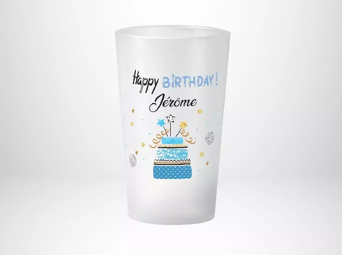 Anniversaire Bleu Or