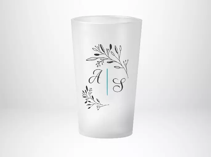 Mariage Initiales Florales Chic