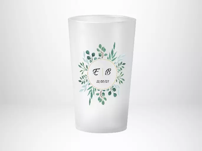 Mariage Initiales Végétales