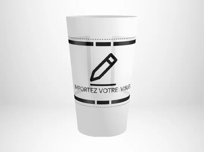 Gobelet entier monocouleur