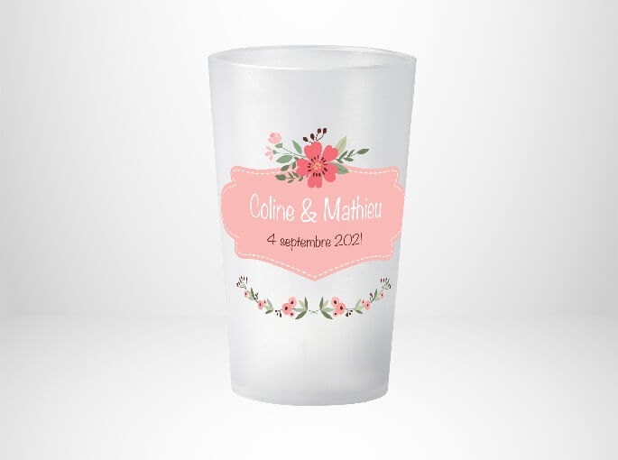 Mariage Encart Floral Photo