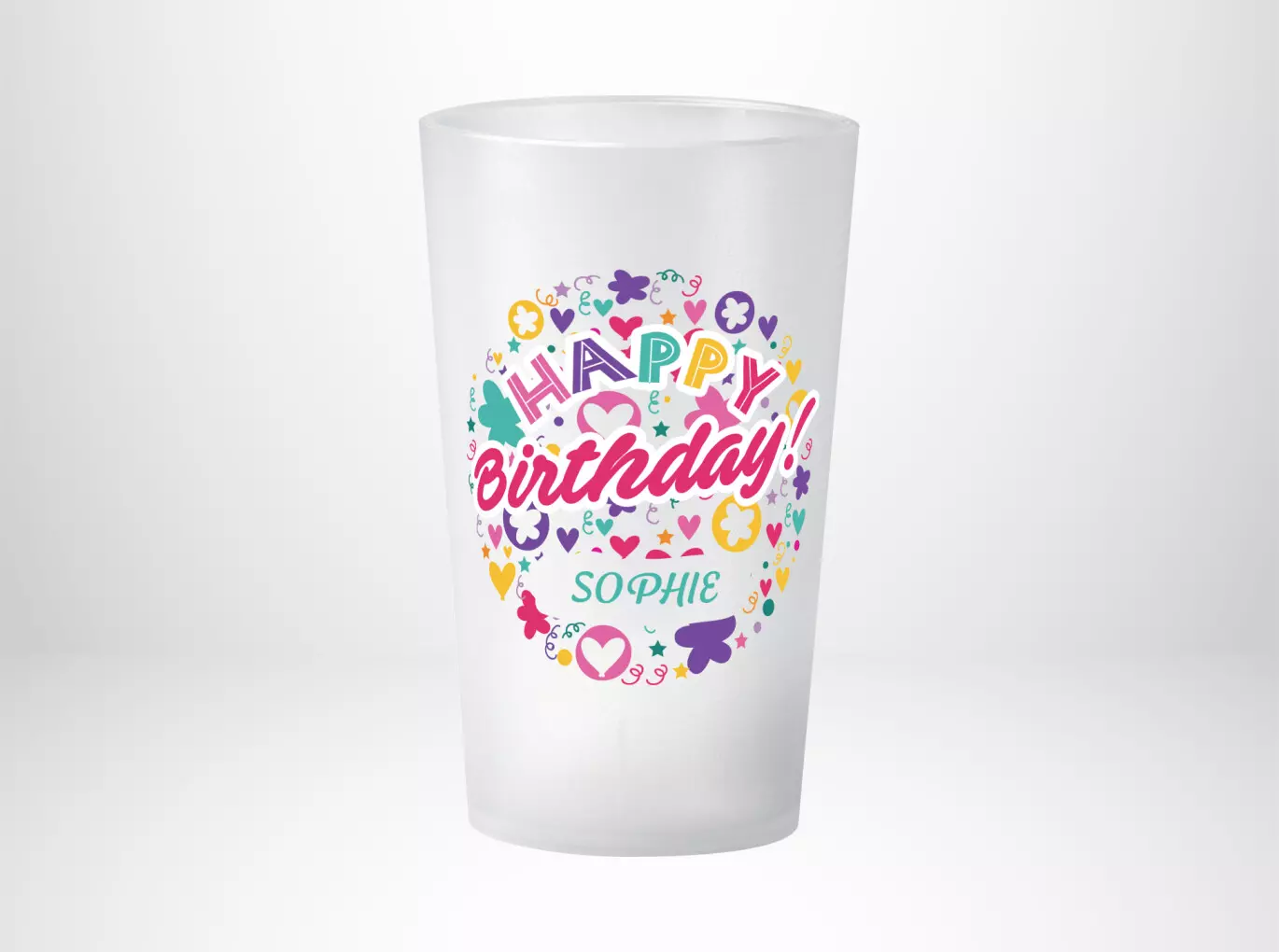 Anniversaire Colorful Photo