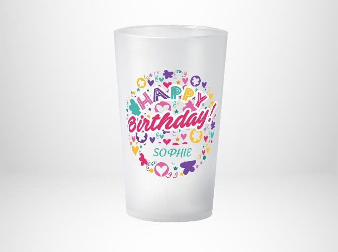 Anniversaire Colorful Photo