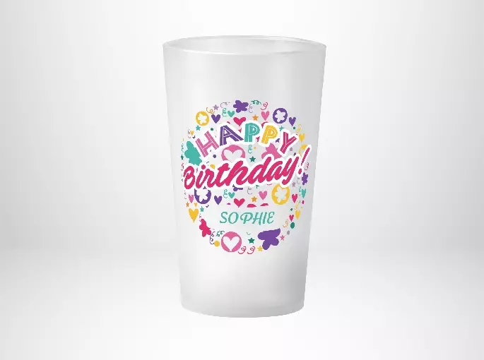 Anniversaire Colorful Photo