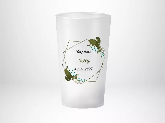 Baptême Couronne florale