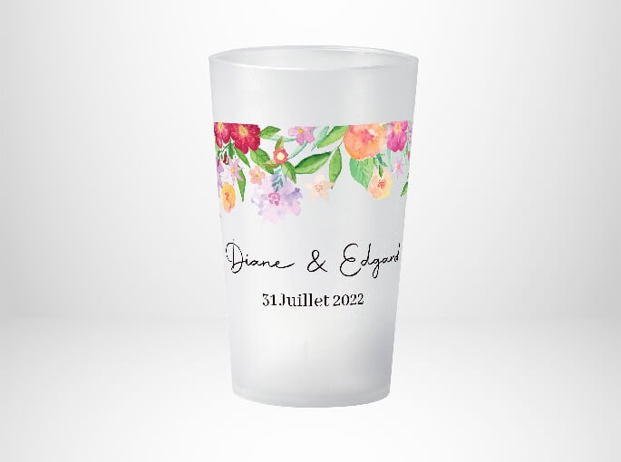 Mariage Fleurs Aquarelle