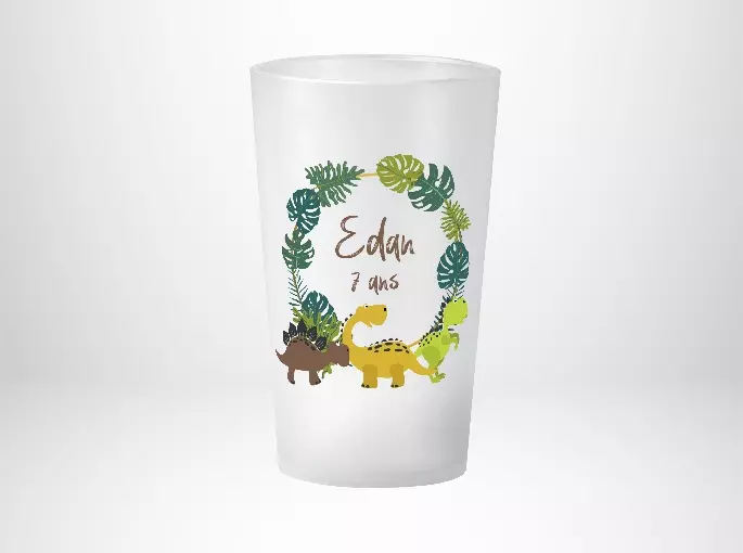 Anniversaire Feuilles & Dinosaures