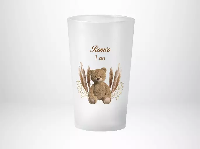 Anniversaire photo ourson