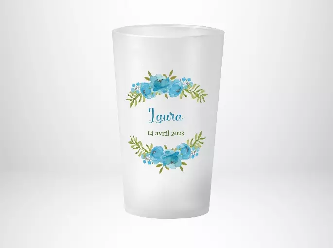 Naissance Aquarelle Bleu