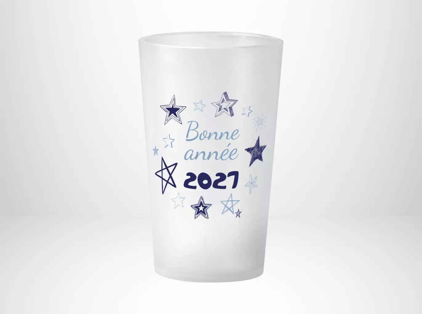 Réveillon étoiles bleues