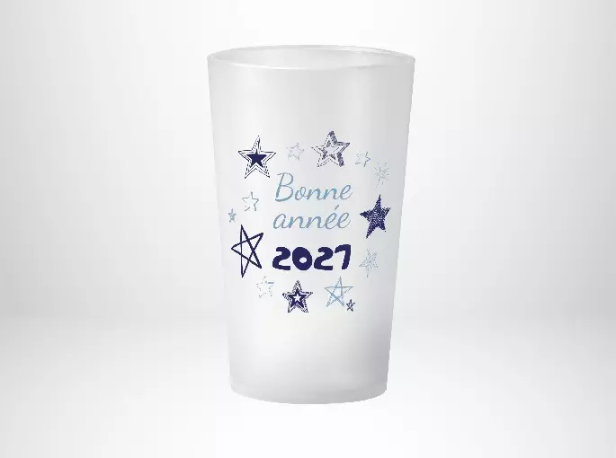 Réveillon étoiles bleues