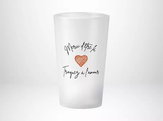 Ecocup Mariage Trinquez à l'amour !