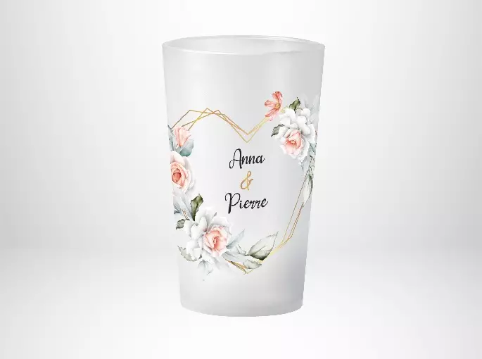 Mariage Cœur Fleurs