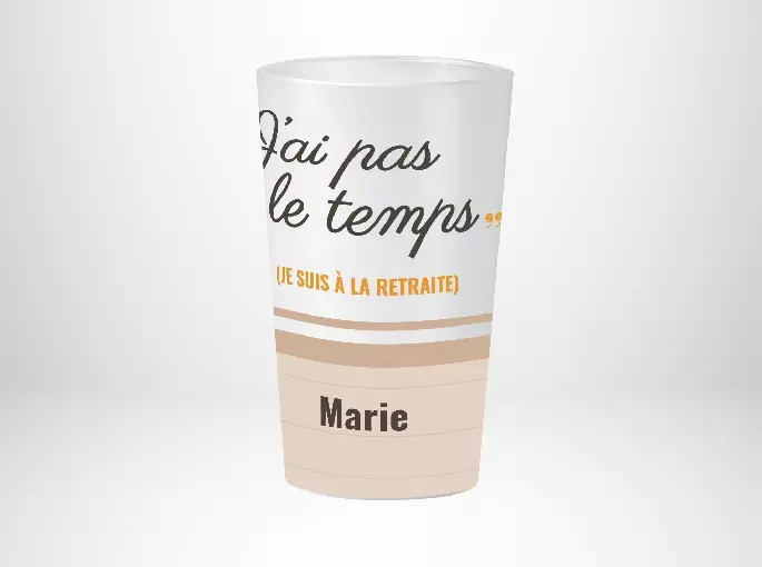 J'ai pas le temps (je suis à la retraite) orange