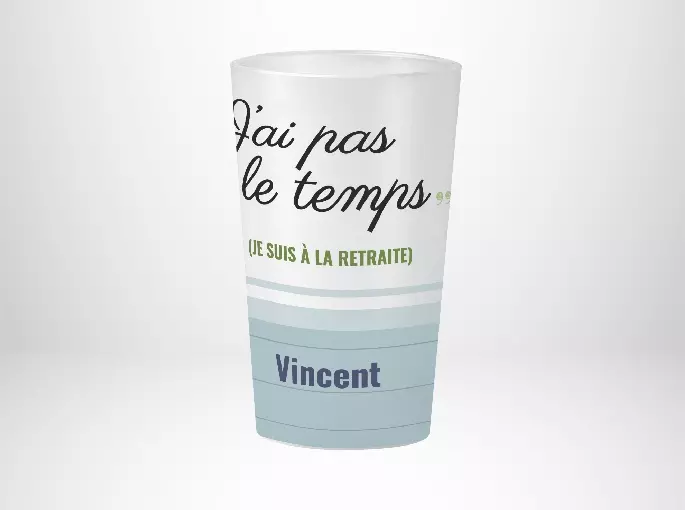 J'ai pas le temps (je suis à la retraite) bleu