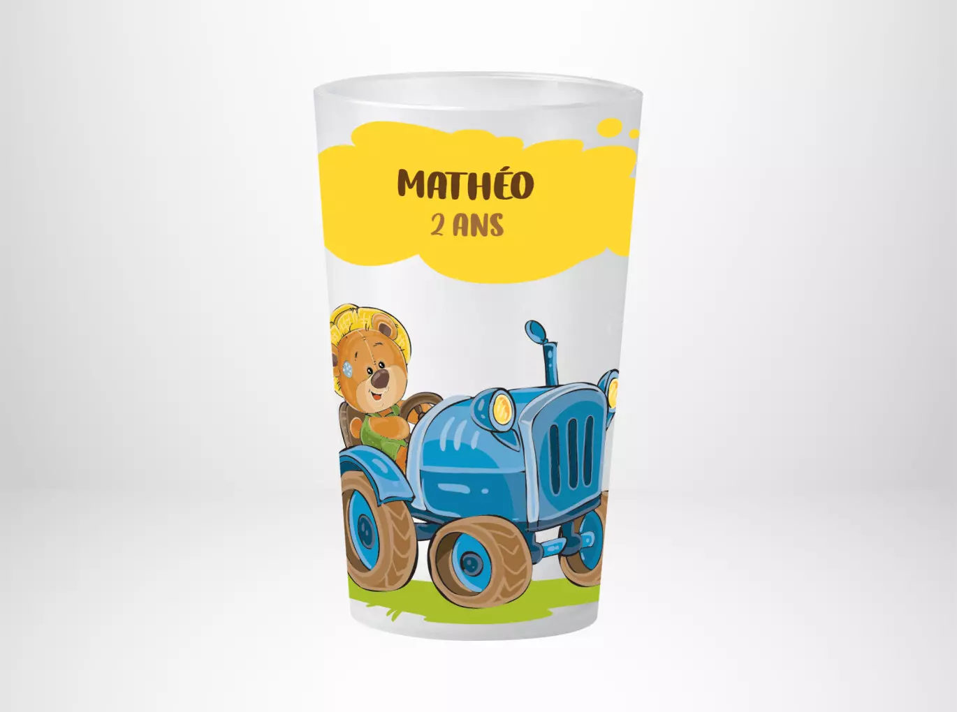 Anniversaire Tracteur Ourson