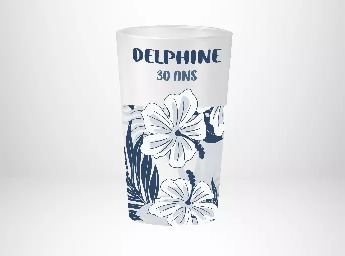 Anniversaire Exotique Bleu