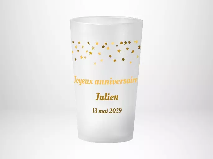 25 Gobelets En Plastique à Paillettes Dorées 9oz/270ml - Tasses Réutilisables Élégantes Pour Mariage Et Fêtes