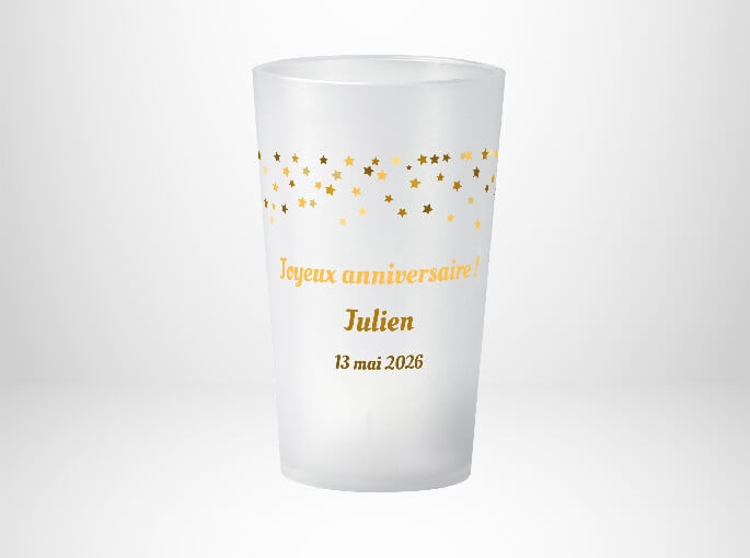 Anniversaire Paillettes Étoiles