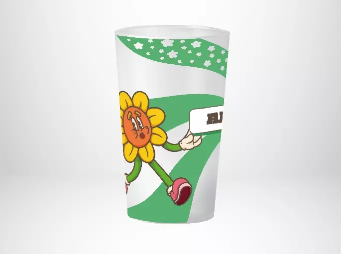 Anniversaire Hippie Vert