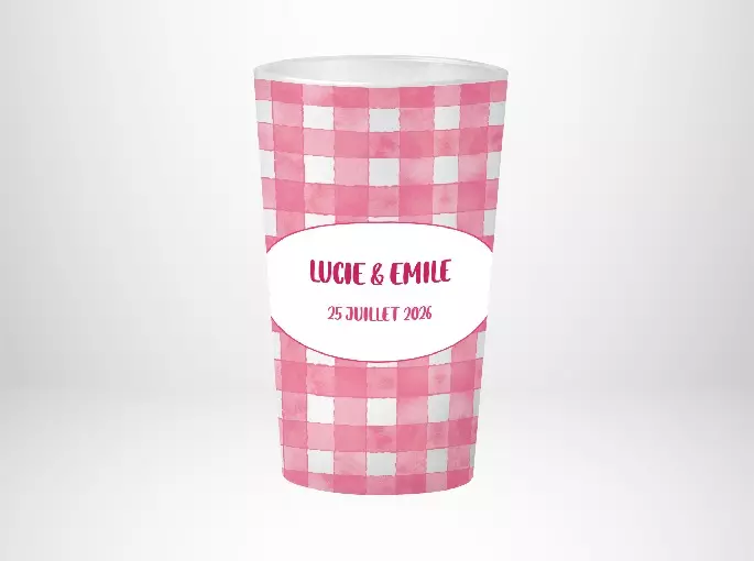 Mariage Vichy Aquarelle