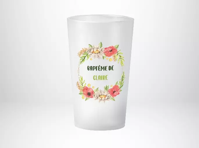 Baptême Coquelicot
