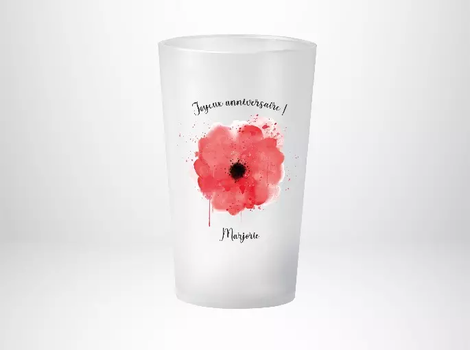 Anniversaire Coquelicot