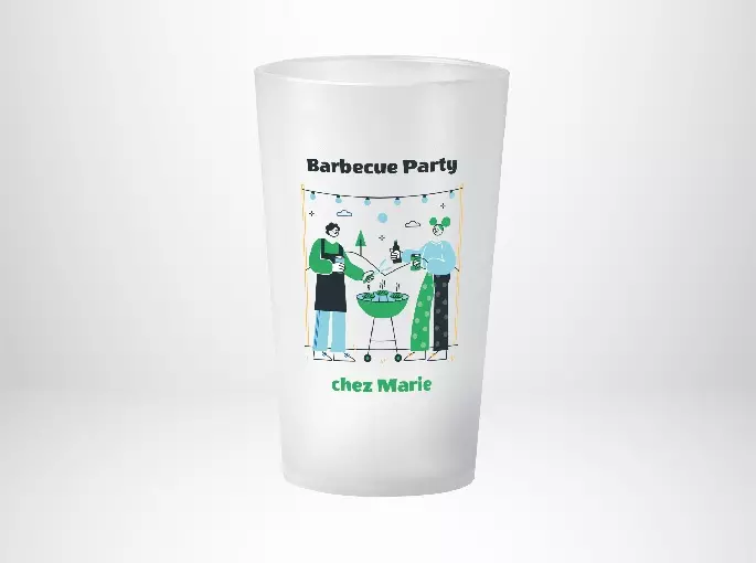 Barbecue Party Vert et Bleu