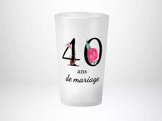 40 Ans De Mariage Floral