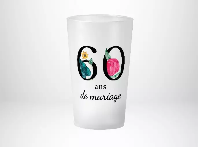 60 Ans De Mariage Floral