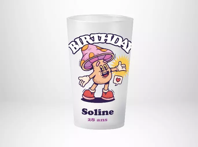 Anniversaire Champignon Power Flower