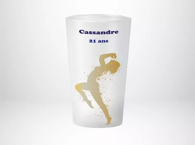 Anniversaire Danse Or Et Bleu