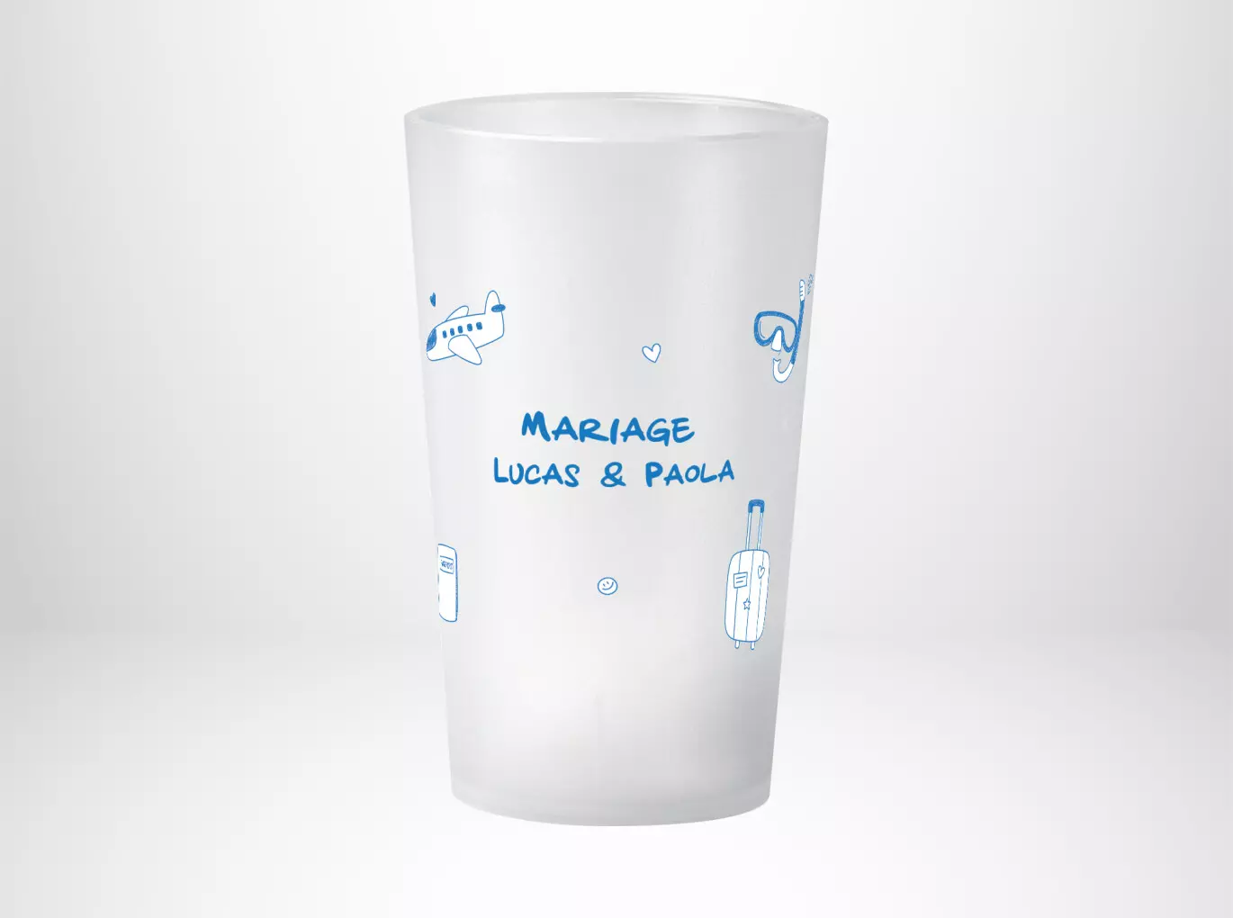 Mariage Voyage Bleu