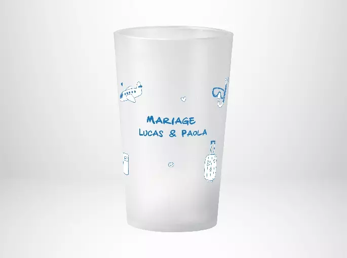Mariage Voyage Bleu