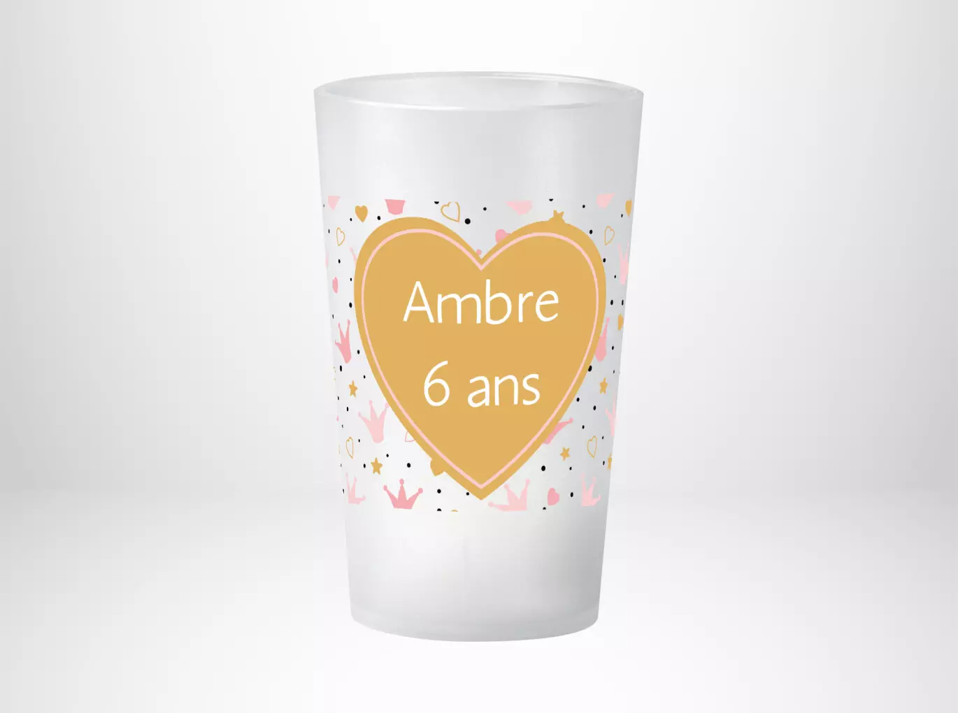 Anniversaire Coeur Or Rose