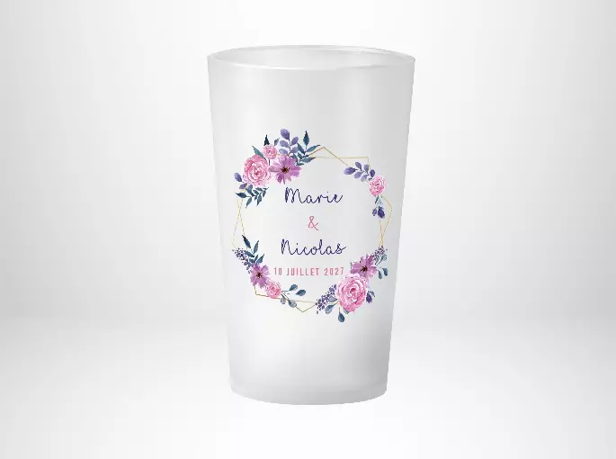 Mariage Fleurs Violettes