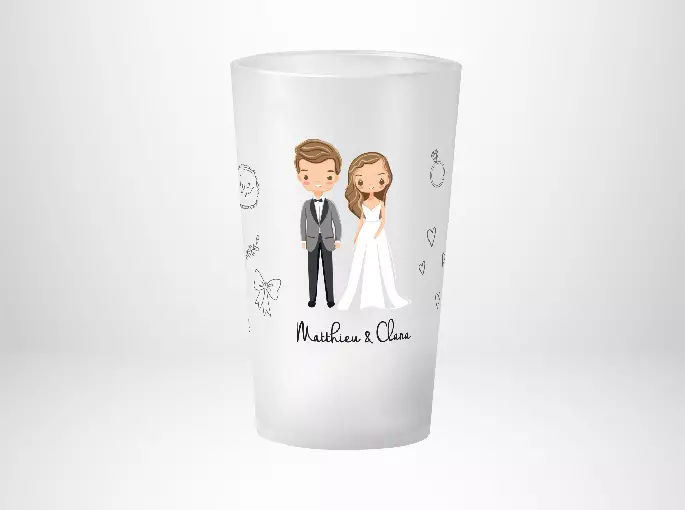 Mariage Illustration Personnages