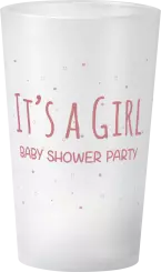 gobelet Baby Shower It's a girl