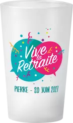 gobelet Vive la Retraite