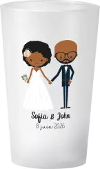 gobelet Mariage Personnages Couple