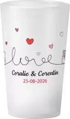 gobelet Mariage Chats