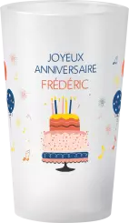 gobelet Anniversaire Ballons Gateau