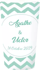 gobelet Mariage Decor Agathe & Victor
