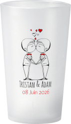 gobelet Mariage-Personnage-Tristan&Adam