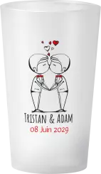 gobelet Mariage Personnages Hommes