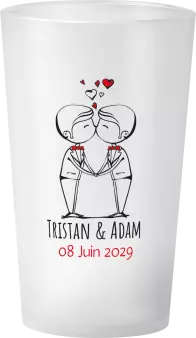 gobelet Mariage Personnages Hommes