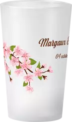 gobelet Mariage Branche de Cerisier