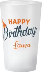 gobelet Anniversaire Orange